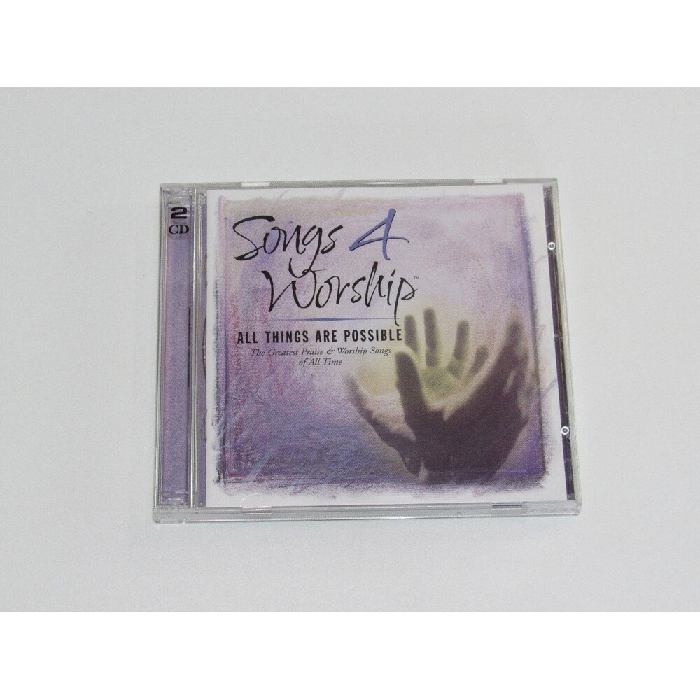 Songs 4 Worship - All Things Are Possible 2 CD 2003 Praise Christian Integrity
